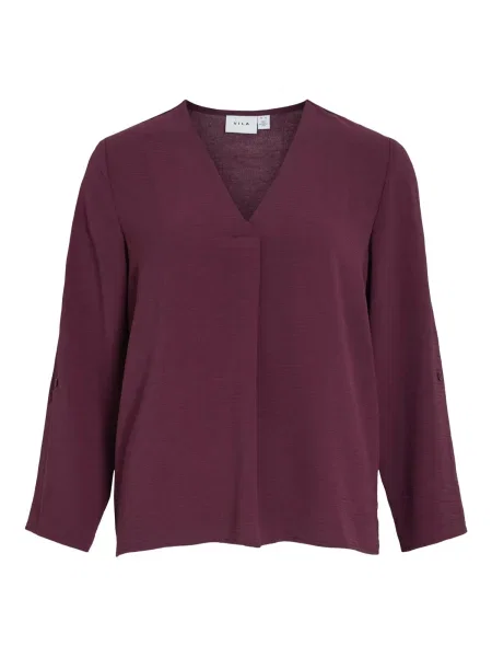 VILA Bluză VIJosa mov mură