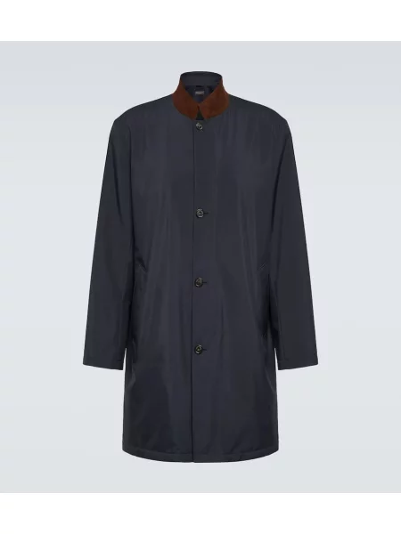 Palton Loro Piana albastru