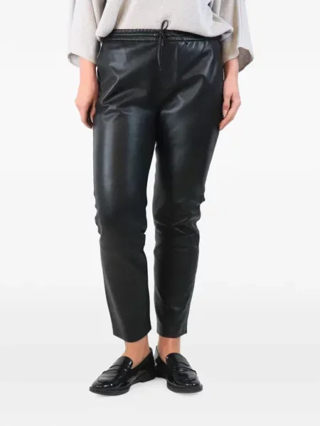 Pantaloni Scanlan Theodore cu cordon negru