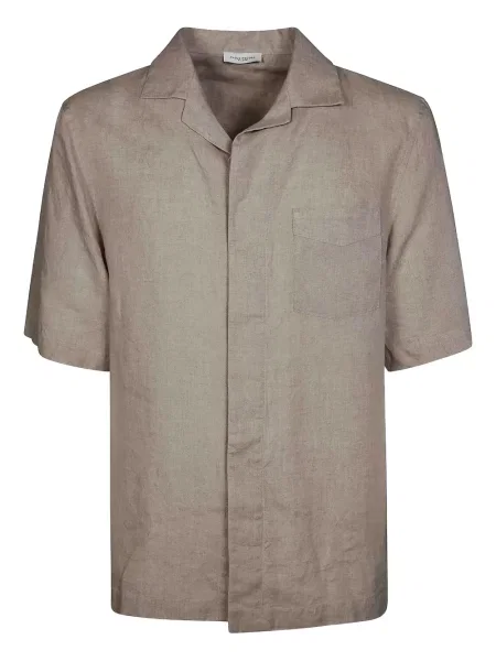Krátká košile Paolo Pecora s kapsami na rukávech