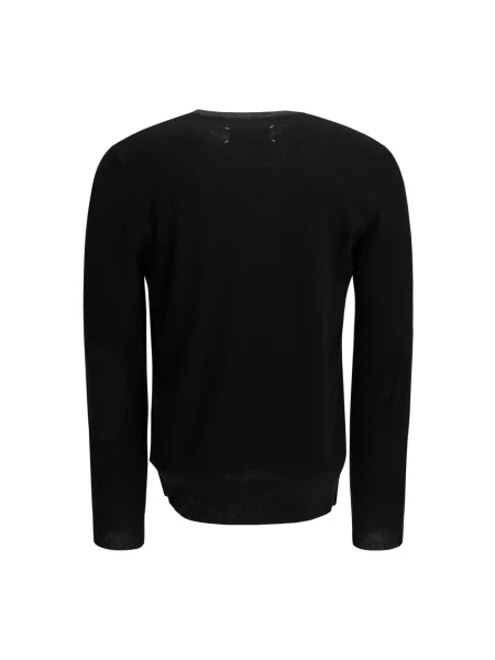 Sweter Maison Margiela wełniany szary