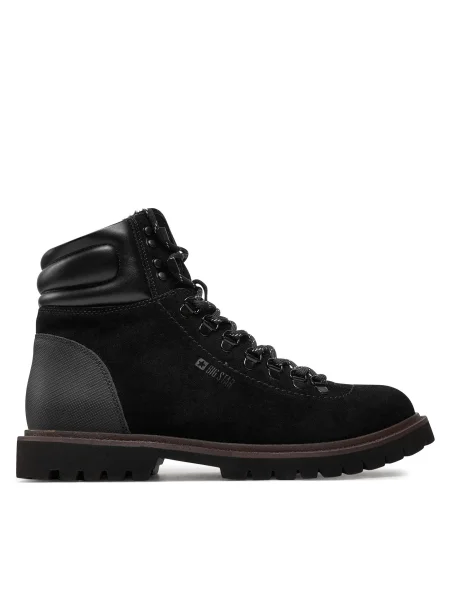 Semišové tenisky Big Star Shoes čierna