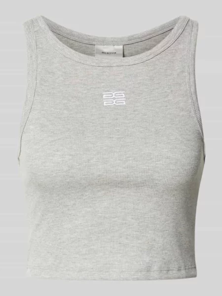 Krótki top Gestuz szary