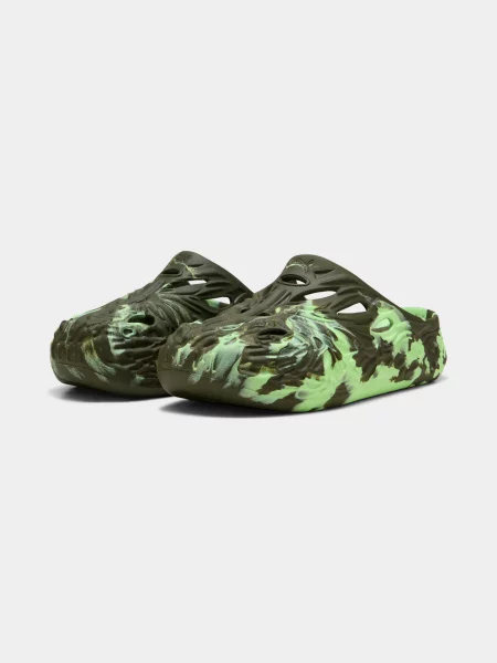 Сабо Puma зеленые