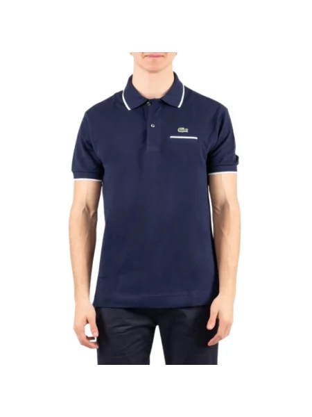 Koszulka polo Lacoste niebieska