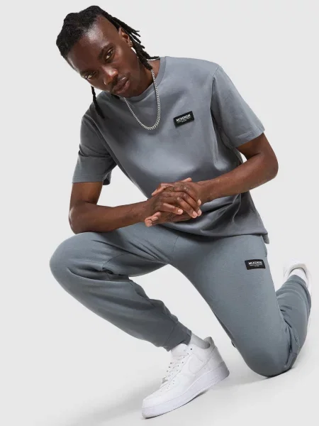 Mckenzie T-Shirt Rocco Blu-Swth niebieska