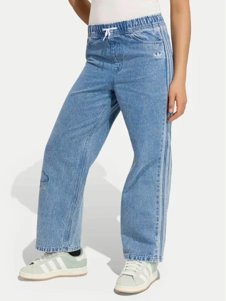 Dětské kalhoty Adidas modré