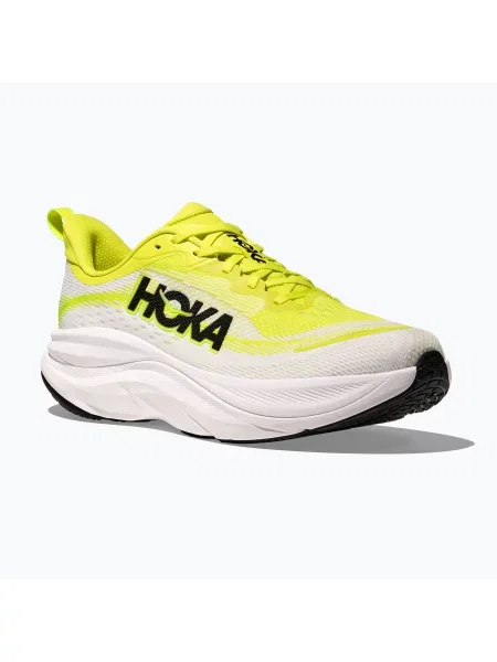Кросівки для бігу HOKA Skyflow neon hoka citrus/neon white білі