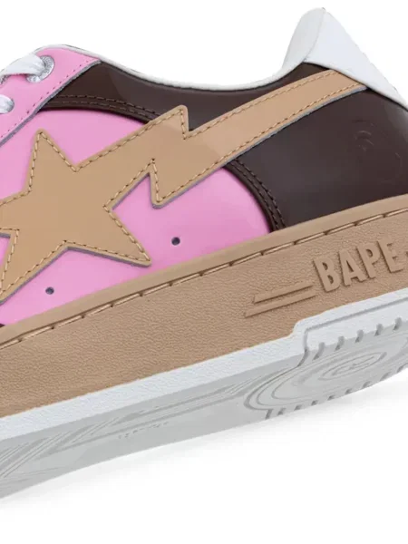 Sneakerși A Bathing Ape® din piele maro