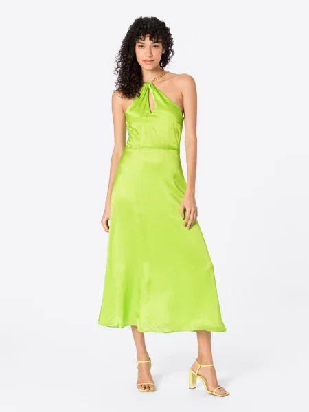 Olivia Rubin Rochie AIMEE limetă verde