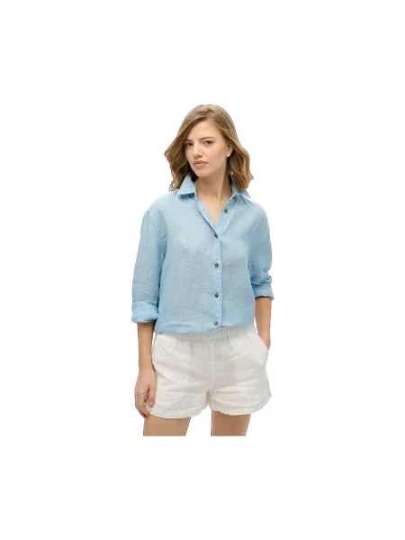 Bluză Superdry casual albastru