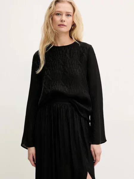 Bluză Armani Exchange negru