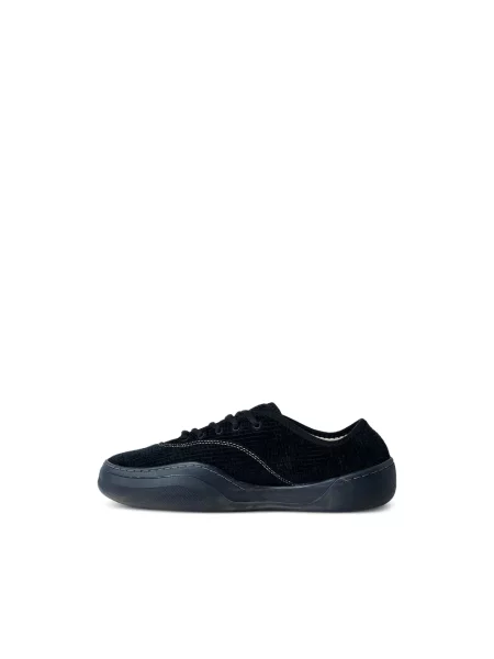 Sneakersy Erl sztruksowe czarne