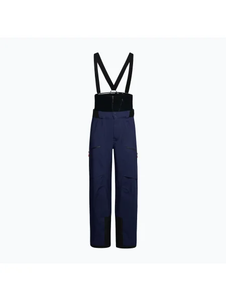 Férfi La Sportiva Chaser Evo Shell Bib mélytengeri/cseresznye paradicsom síelő nadrág. Méret: M