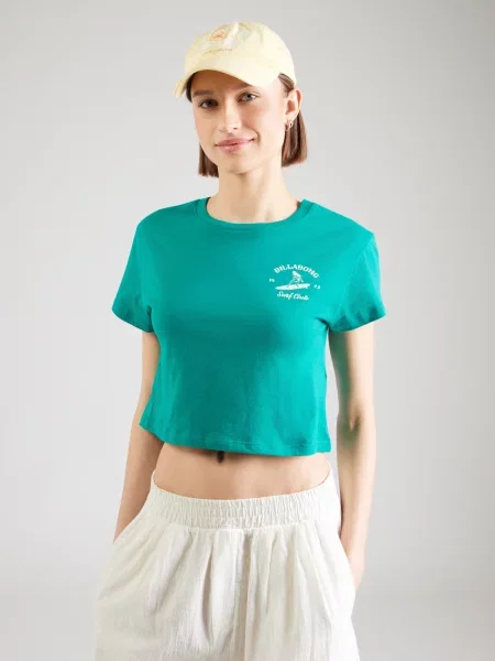 BILLABONG Póló Surf The Waves ciánkék fehér