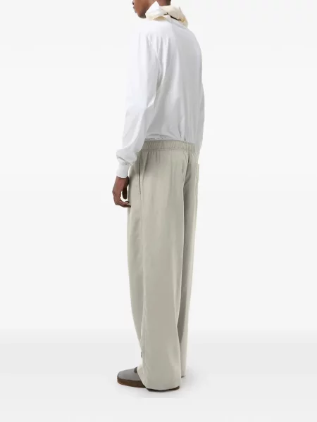 Pantaloni Our Legacy plisate verde