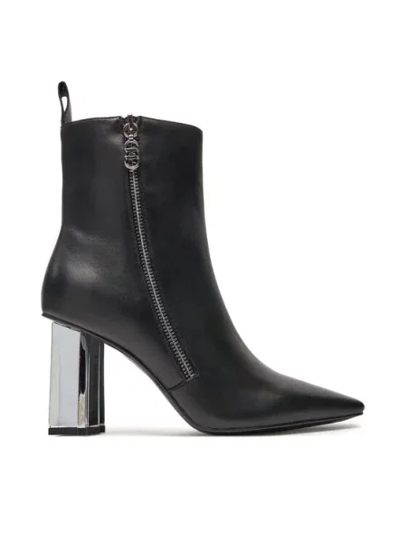 Škornji Karl Lagerfeld črna