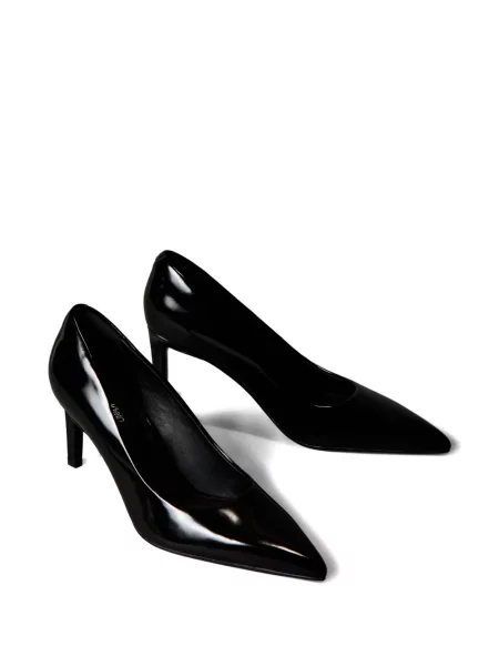 Pantofi cu toc Calvin Klein din piele negru