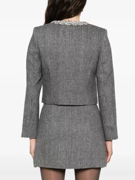 Geacă Self-portrait gri