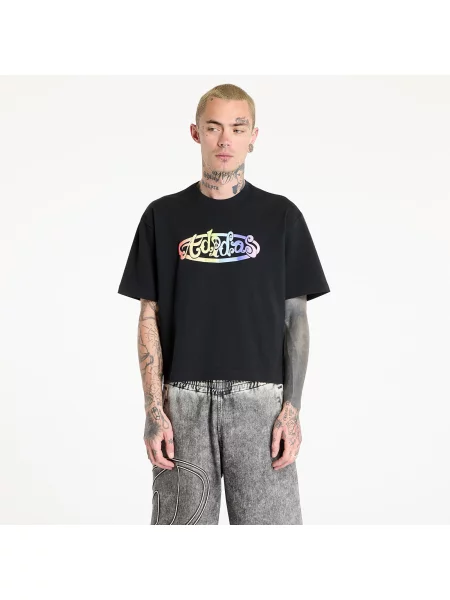 Тениска Adidas Originals с принт черно