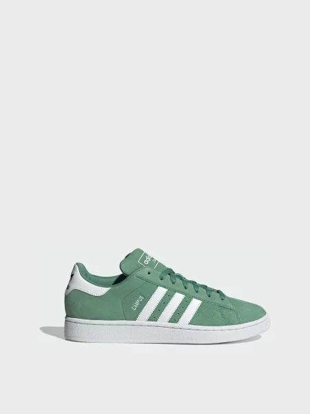Кеди низькі adidas Campus комбінований верх зелений