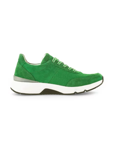 Sneakersy Gabor zamszowe zielone