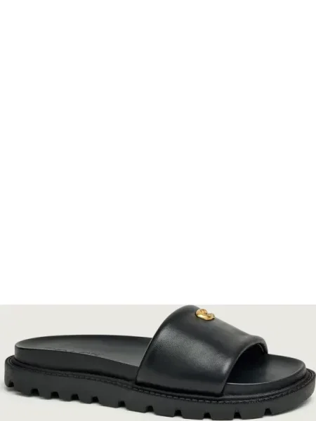 Coach De piele șlapi BRYNN negru