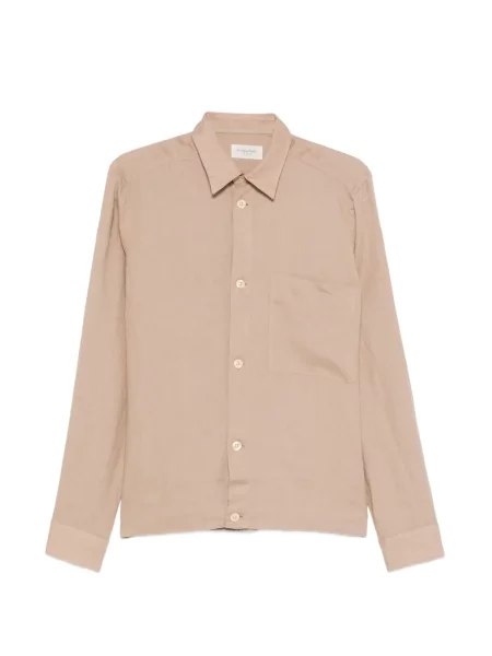 Košile Tintoria Mattei s kapsami na rukávech