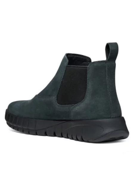 Geox Gležnjarji Chelsea D Flextride 22 Temno siva