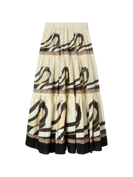 Spódnica La Doublej z nadrukiem