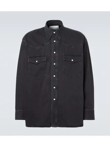 Košile Studio Nicholson černá