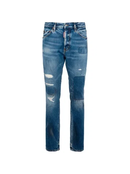 Ursuleț de pluș blugi Dsquared2 albastru