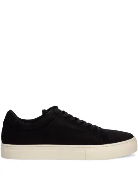 Sneakerși Vagabond din piele de căprioară negru