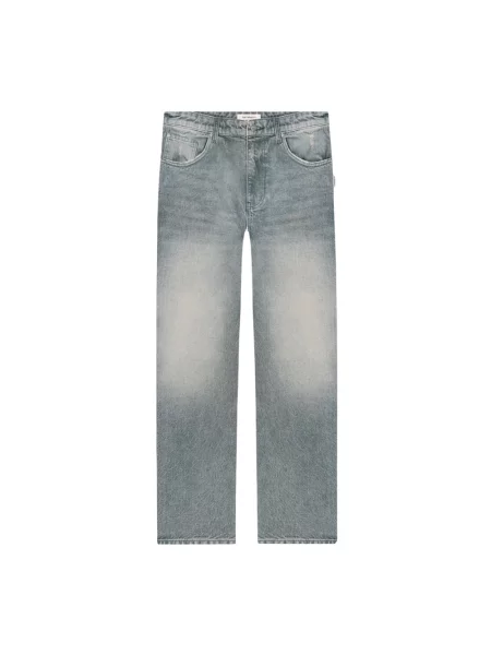 Jeansy straight leg Reternity niebieskie