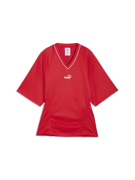 Koszulka piłkarska FUTURE.PUMA.ARCHIVE Slim Akcesoria S czerwony