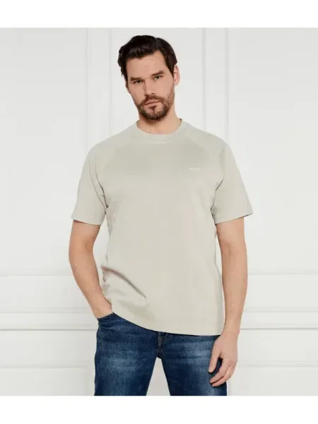 BOSS ORANGE Tricou Te_Concrete bej