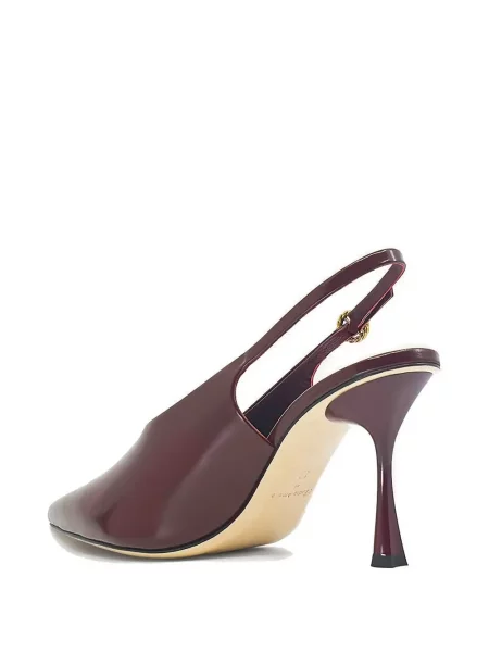 Pantofi cu toc Studio Amelia slingback roșu