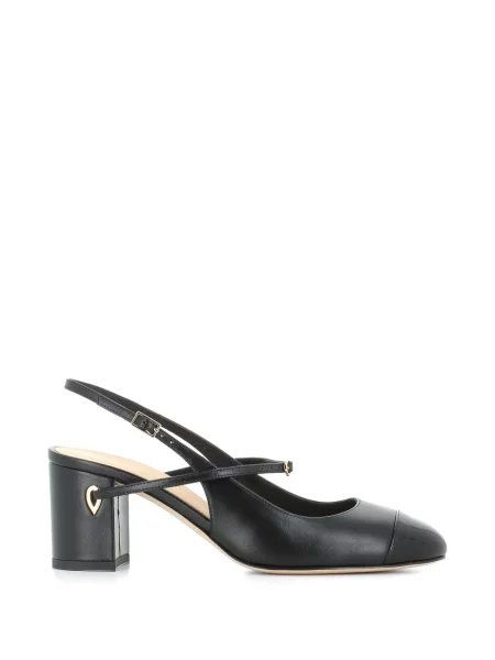 Șapcă Jennifer Chamandi slingback negru
