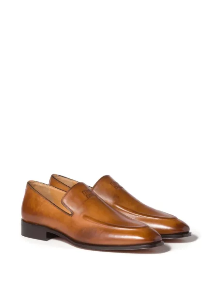 Pantofi loafer Miu Miu maro