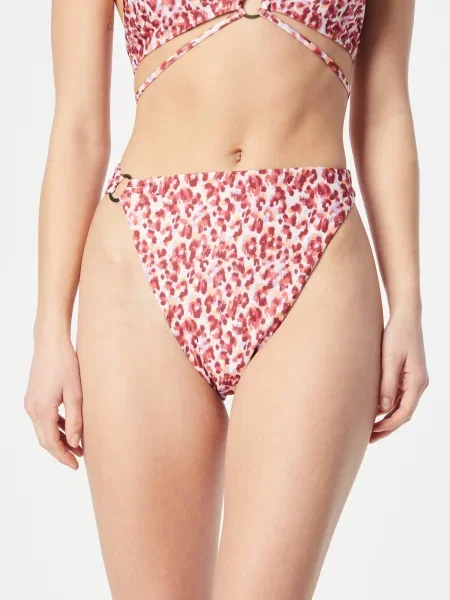 Hunkemöller Bikinio kelnaitės Tobago šviesiai mėlyna / rožinė / ryškiai rožinė balta