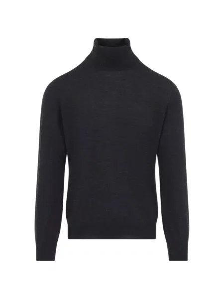 Pulover Brunello Cucinelli de lână gri