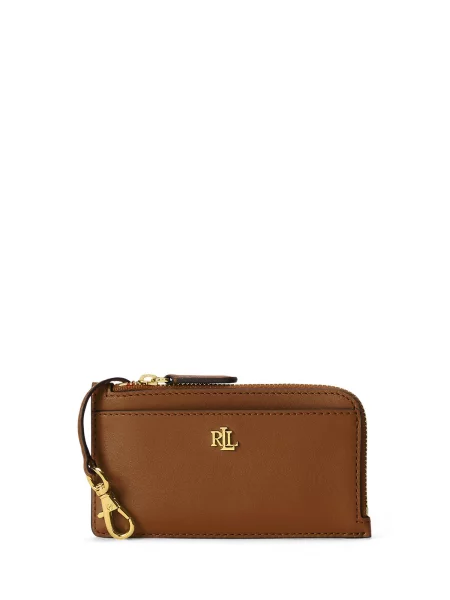 Lauren Ralph Lauren denarnica usnjena rjava