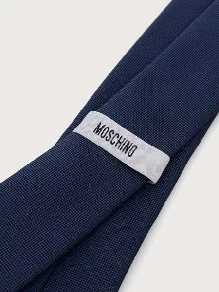 Moschino cravată pentru bărbați de mătase