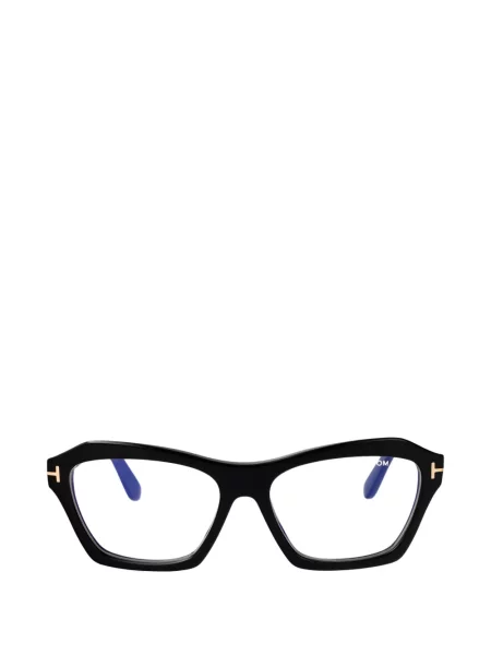 Ochelari de soare Tom Ford Eyewear cu imprimeu geometric negru