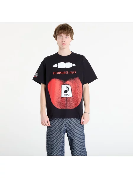 Tričko Pleasures černé