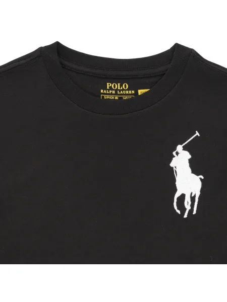 Tricou polo copii Polo Ralph Lauren negru