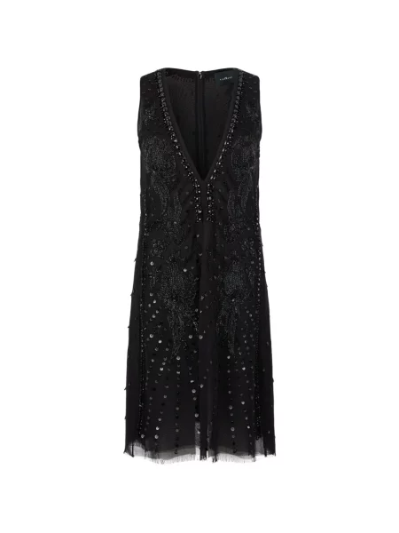 Rochie mini John Richmond cu paiete negru