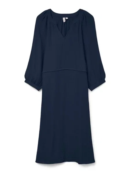 VERO MODA Šaty VMBEVERLY námořnická modř