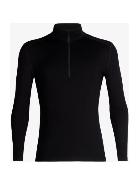Koszulka Icebreaker Tech Half Zip długa rękaw XS czarny