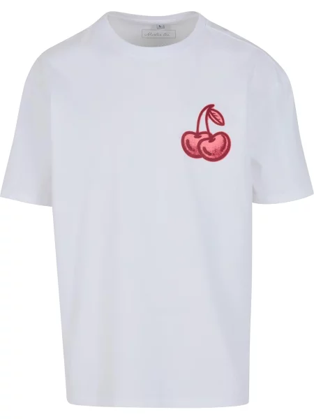 Mister Tee Tricou Cherry Good roz / roșu / negru alb